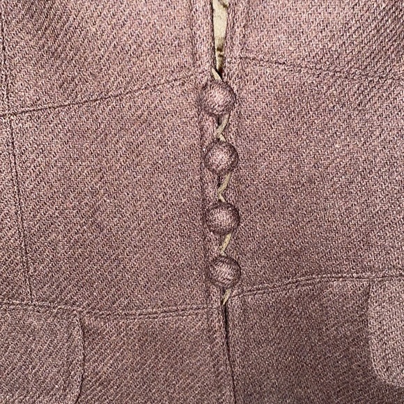 Ricki’s | Woman’s Brown Button Up Blazer - Size 12 - Picture 4 of 7